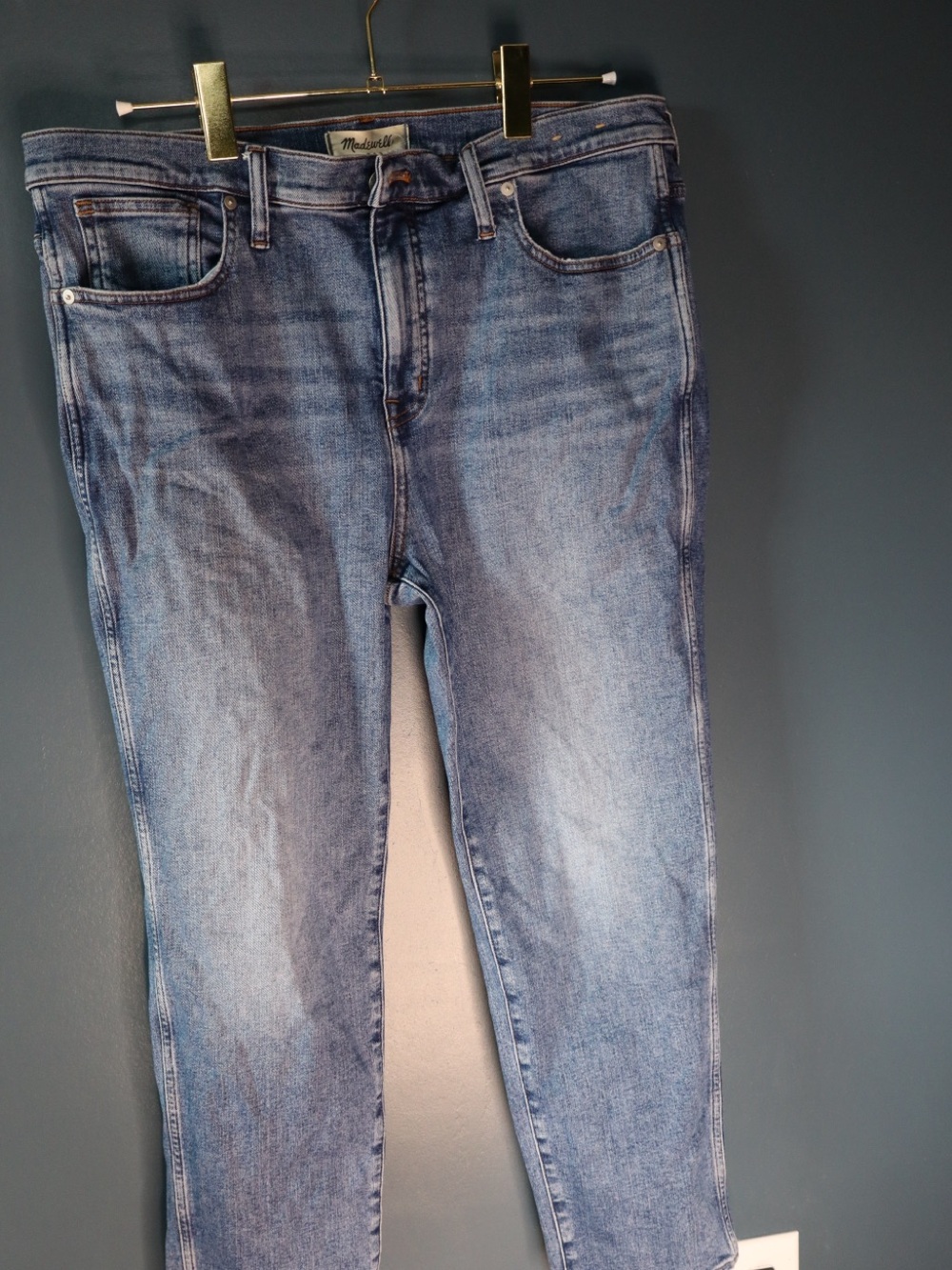 Madewell Women's Stovepipe Jeans in Light Blue Wash